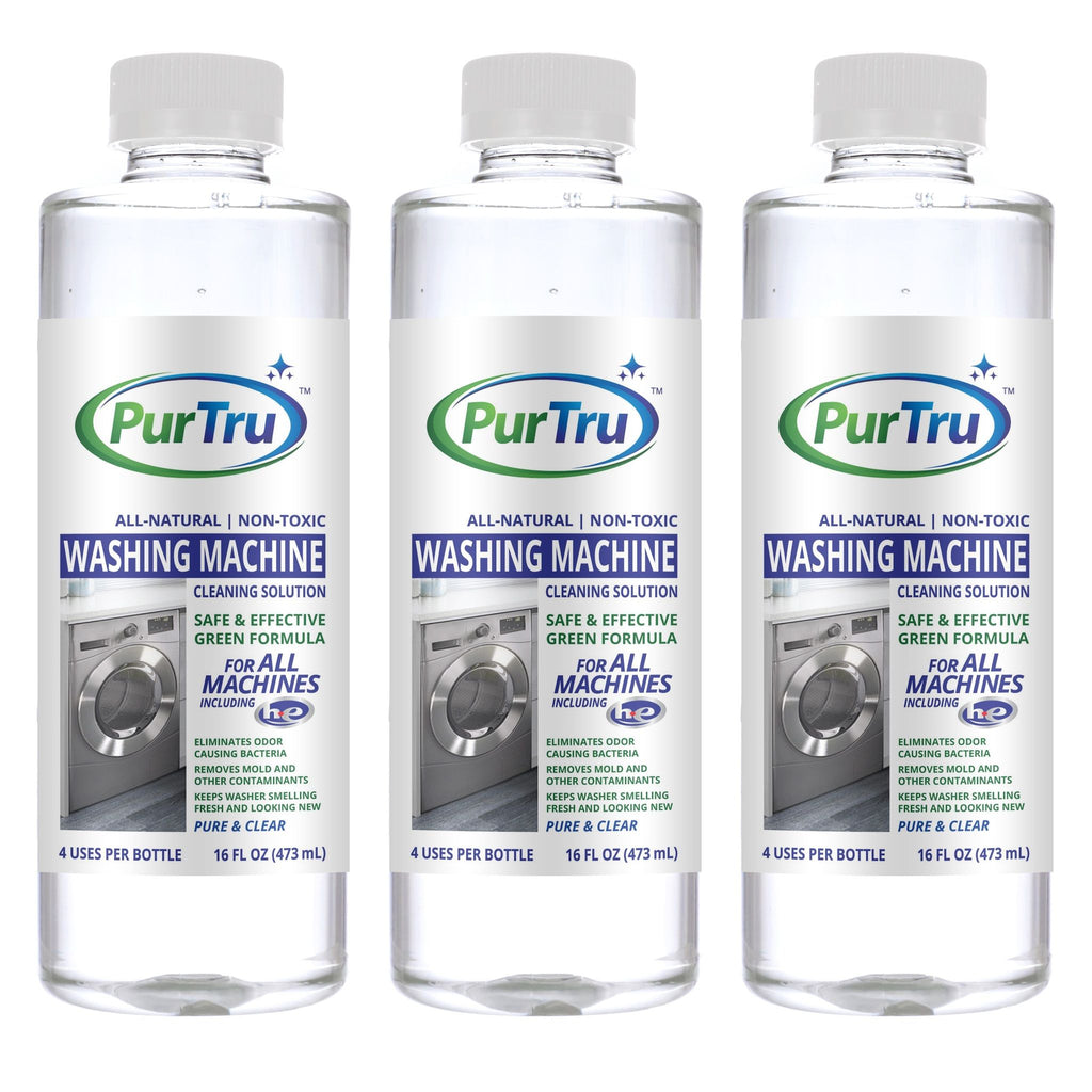 Washing Machine Cleaning and Sanitizing Solution (3 Pack)