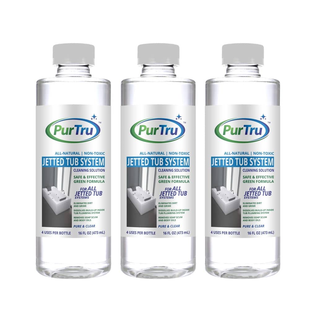 Jetted Tub and Plumbing System Cleaning Solution (3 Pack)