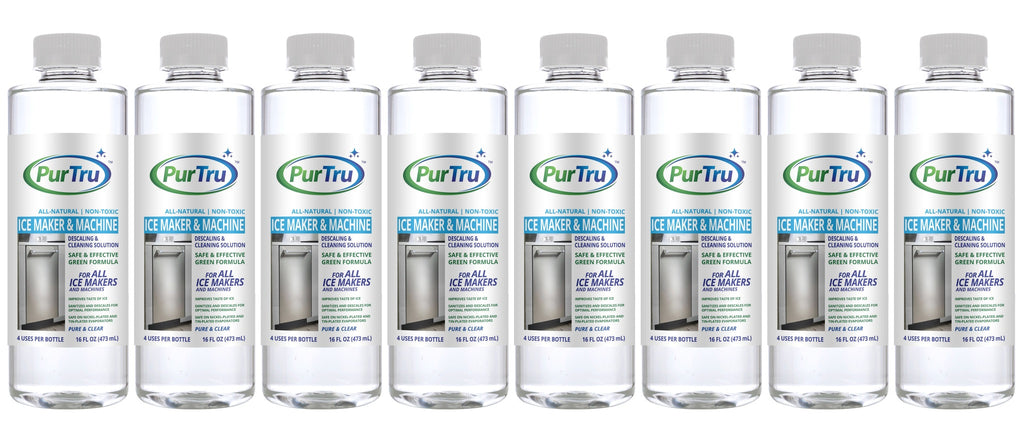 Ice Maker & Machine Cleaning and Descaling Solution (8 Pack) – PurTru®