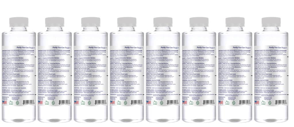 Dishwasher Machine Disinfecting and Cleaning Solution (8 Pack)