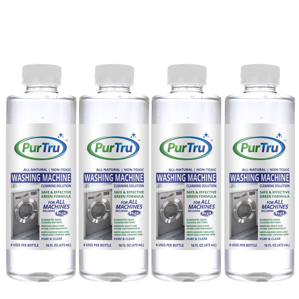 Washing Machine Cleaning and Sanitizing Solution (4 Pack)