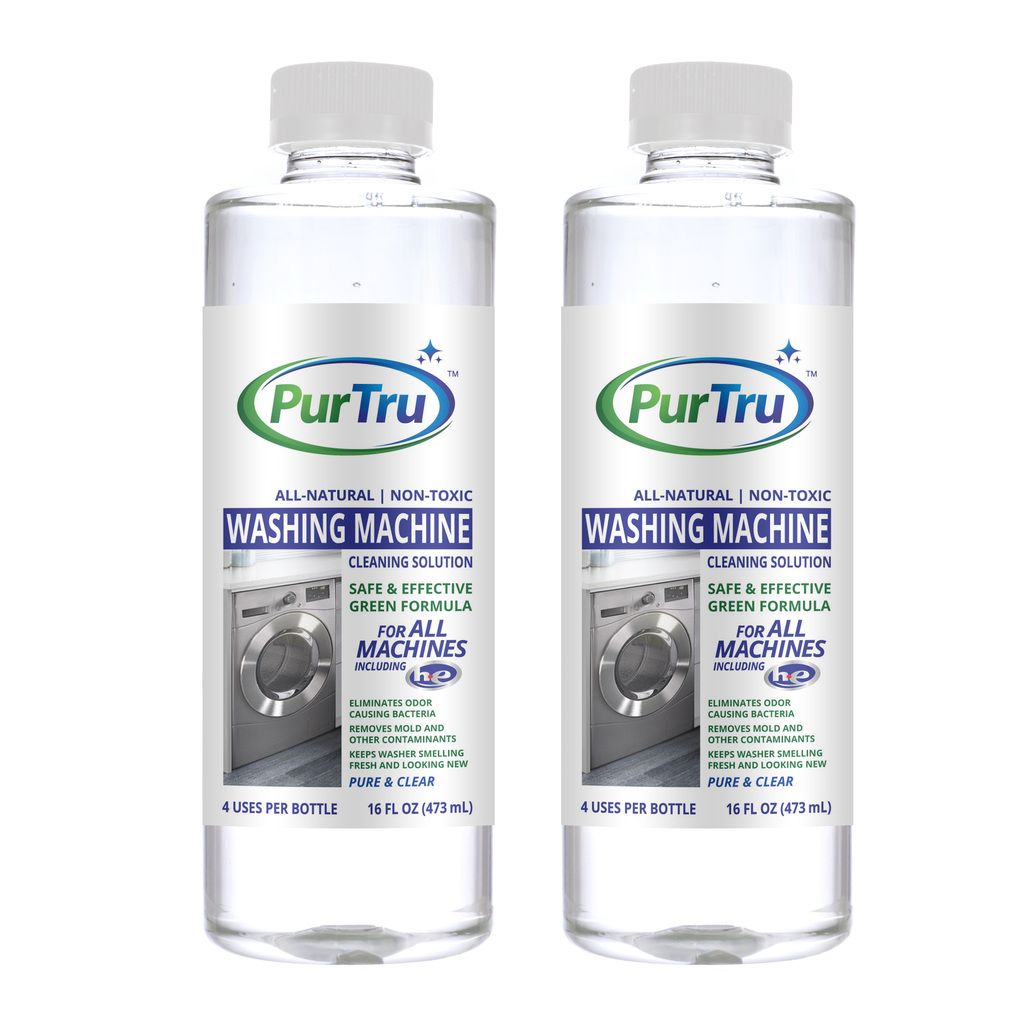 Washing Machine Cleaning and Sanitizing Solution (2 Pack)