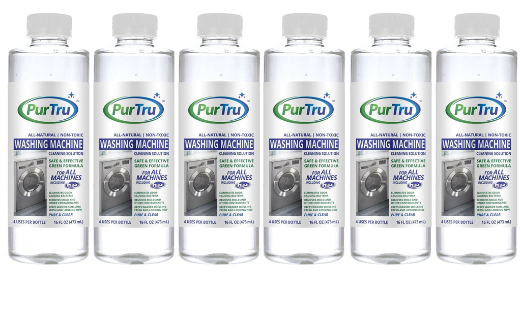 Washing Machine Cleaning and Sanitizing Solution (6 Pack)