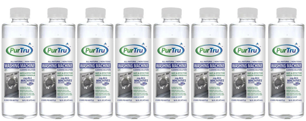 Washing Machine Cleaning and Sanitizing Solution (8 Pack)