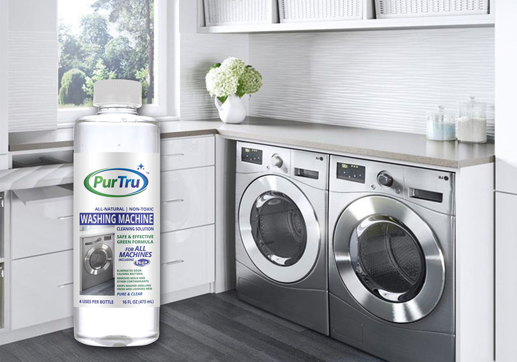 Dishwasher and Washing Machine Sanitizing and Cleaning Solution Bundle (2 Pack)